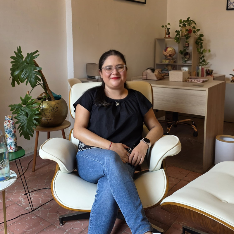 Galilea Emilia Caballero, psicóloga en Cuernavaca